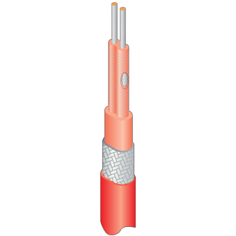 MICROTRACER - EMTS 200ºC Electrical heating cable for freeze protection, refrigeration duties or process heating of pipework and vessels